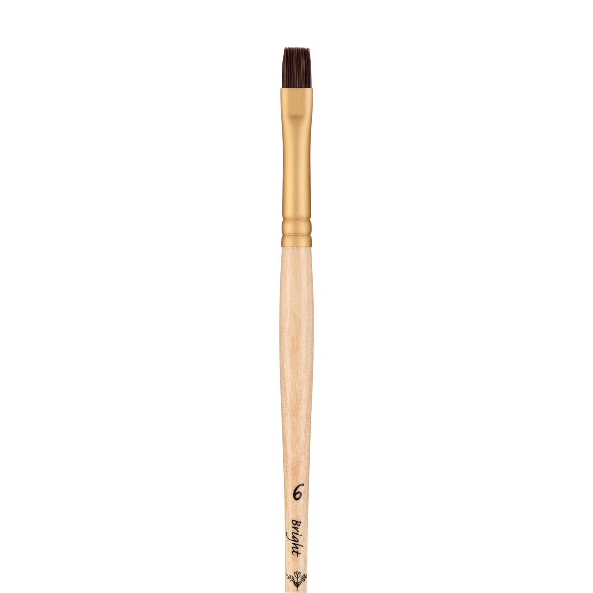 Panart Echo Synthetic Bright Long Handle Brush Pack of 5 Pcs (5764-6)