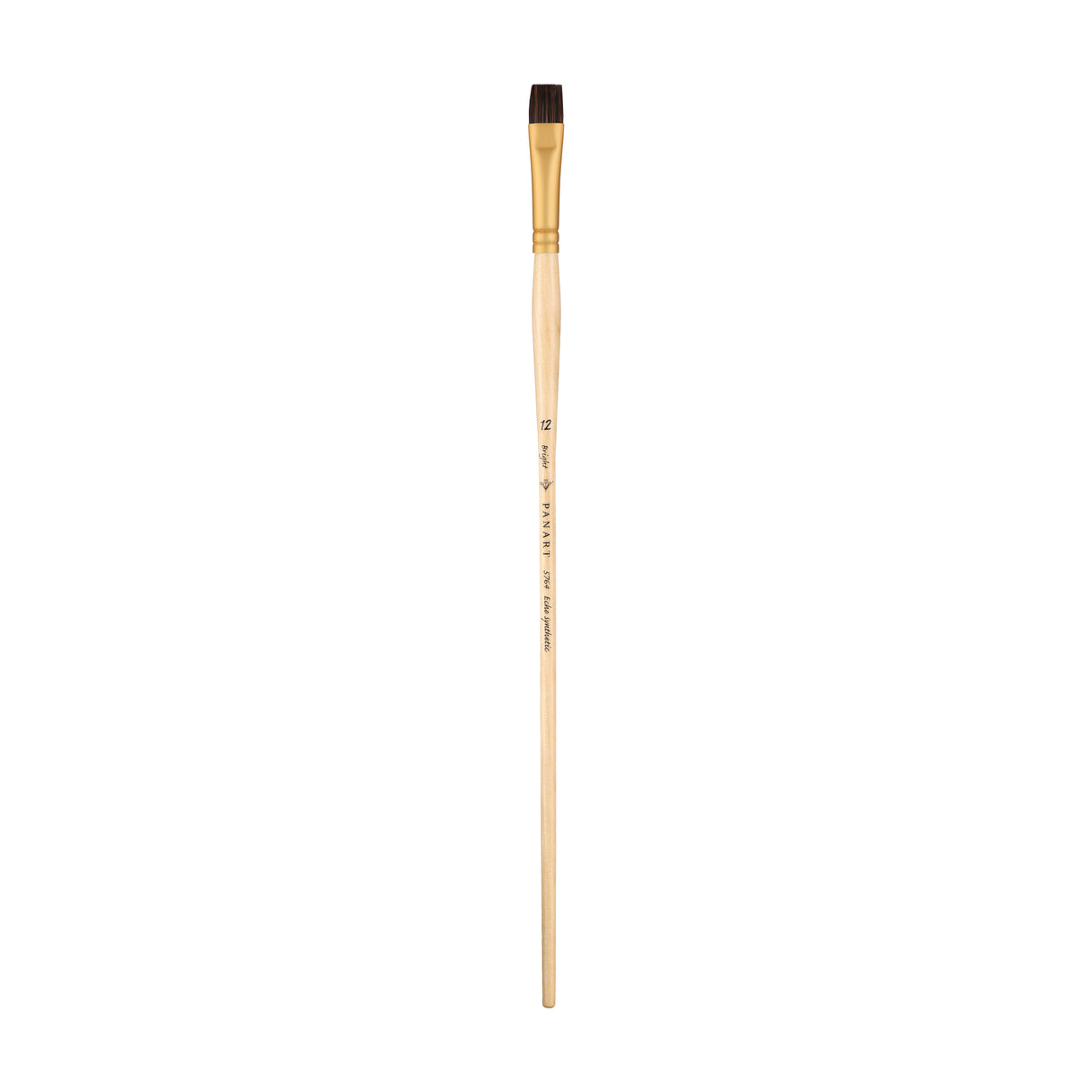 Panart Echo Synthetic Bright Long Handle Brush Pack of 5 Pcs (5764-12)