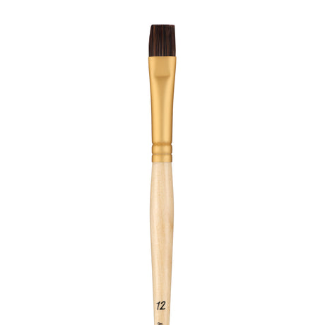 Panart Echo Synthetic Bright Long Handle Brush Pack of 5 Pcs (5764-12)