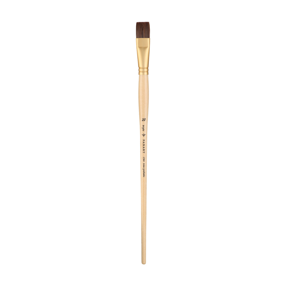 Panart Echo Synthetic Bright Long Handle Brush Pack of 3Pcs (5764-20)