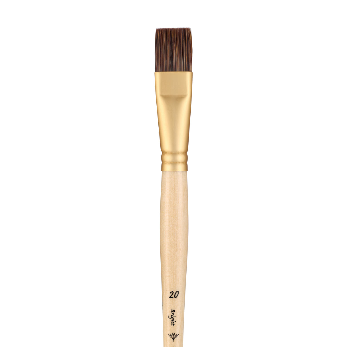 Panart Echo Synthetic Bright Long Handle Brush Pack of 3Pcs (5764-20)