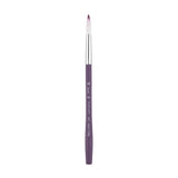Panart Two Tone Synthetic Round Short Handle Brush Pack - 3 Pcs (6601-18)