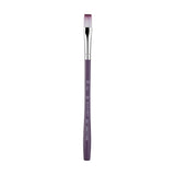 Panart Two Tone Synthetic Flat Short Handle Brush Pack - 3 Pcs (6621-12)
