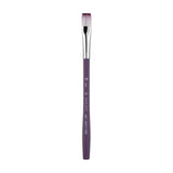 Panart Two Tone Synthetic Flat Short Handle Brush Pack - 3 Pcs (6621-14)