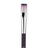Panart Two Tone Synthetic Flat Short Handle Brush Pack - 3 Pcs (6621-14)