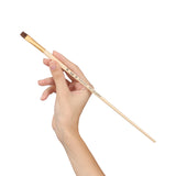 Panart Echo Synthetic Bright Long Handle Brush Pack of 5 pcs (5764-10)