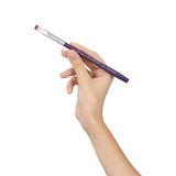 Panart Two Tone Synthetic Flat Short Handle Brush Pack - 3 Pcs (6621-10)
