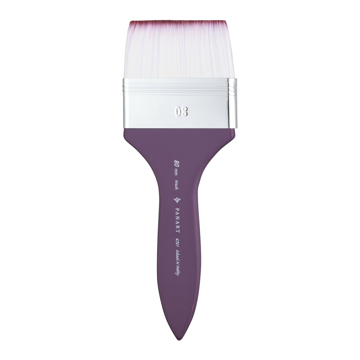 Panart Two Tone Synthetic Short Handle Wash Brushes - 6721