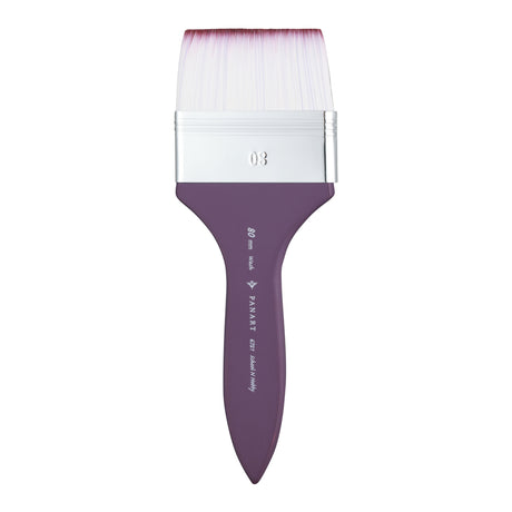 Panart Two Tone Synthetic Short Handle Wash Brushes - 6721