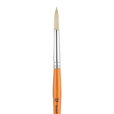 Panart Campus Bristle Round Short Handle Brushes - 5502