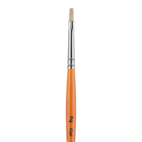 Panart Campus Bristle Short Handle Flat Brushes - 5522