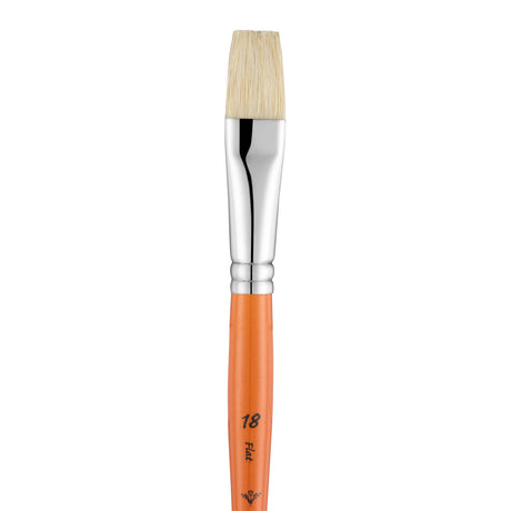 Panart Campus Bristle Short Handle Flat Brushes - 5522
