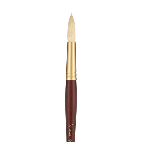 Panart Professional Bristle Round Long Handle Brushes - 2201