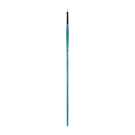 Panart Vegan Synthetic Bristle Flat Long Handle Brushes - 7722
