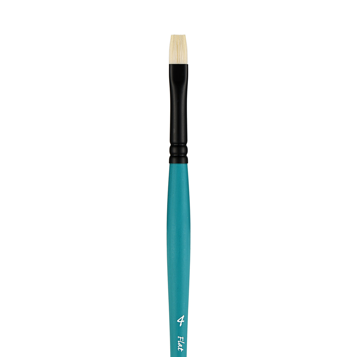 Panart Vegan Synthetic Bristle Flat Long Handle Brushes - 7722
