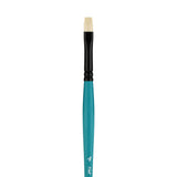 Panart Vegan Synthetic Bristle Flat Long Handle Brushes - 7722