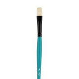 Panart Vegan Synthetic Bristle Flat Long Handle Brushes - 7722
