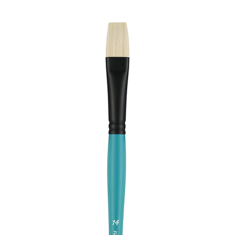 Panart Vegan Synthetic Bristle Flat Long Handle Brushes - 7722