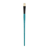 Panart Vegan Synthetic Bristle Flat Long Handle Brushes - 7722