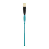 Panart Vegan Synthetic Bristle Flat Long Handle Brushes - 7722