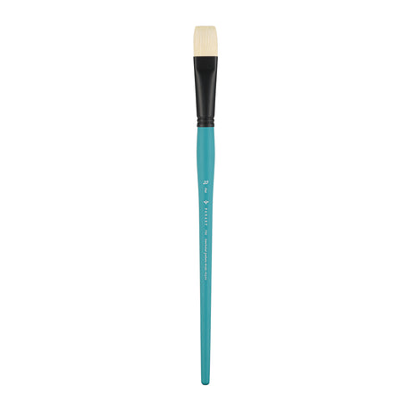 Panart Vegan Synthetic Bristle Flat Long Handle Brushes - 7722
