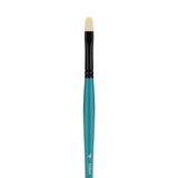 Panart Vegan Synthetic Bristle Filbert Long Handle Brushes - 7742