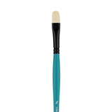 Panart Vegan Synthetic Bristle Filbert Long Handle Brushes - 7742