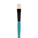 Panart Vegan Synthetic Bristle Filbert Long Handle Brushes - 7742