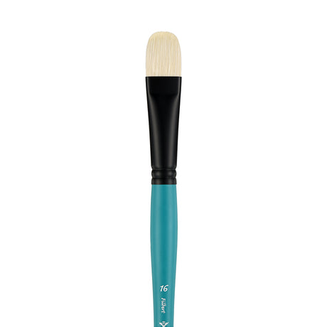 Panart Vegan Synthetic Bristle Filbert Long Handle Brushes - 7742