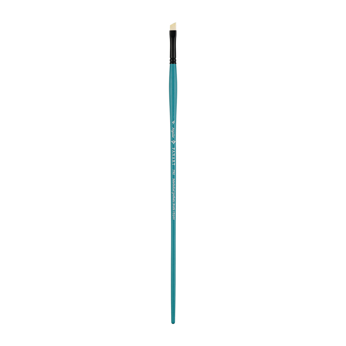 Panart Vegan Synthetic Bristle Angular Long Handle Brushes - 7762