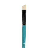 Panart Vegan Synthetic Bristle Angular Long Handle Brushes - 7762