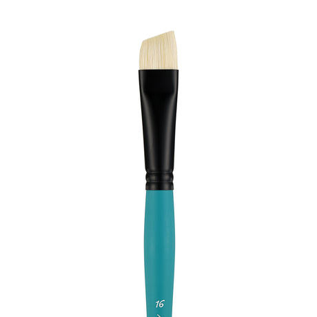 Panart Vegan Synthetic Bristle Angular Long Handle Brushes - 7762
