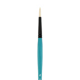 Panart Vegan Synthetic Bristle Round Long Handle Brushes - 7702
