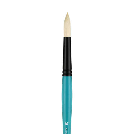 Panart Vegan Synthetic Bristle Round Long Handle Brushes - 7702