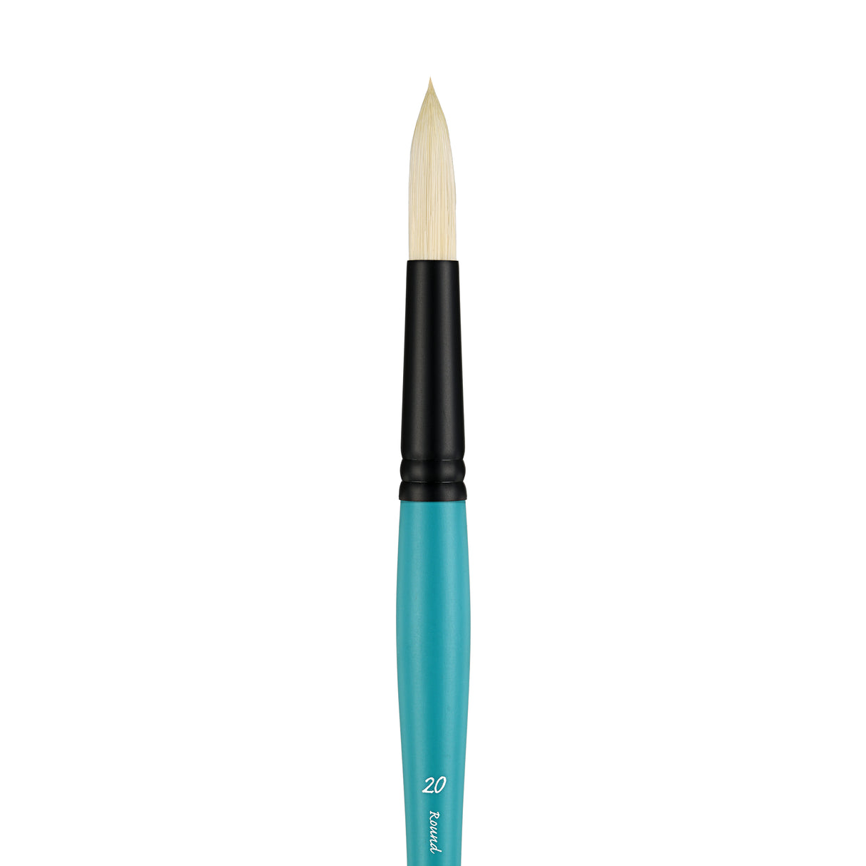 Panart Vegan Synthetic Bristle Round Long Handle Brushes - 7702