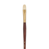 Panart Professional Bristle Filbert Long Handle Brushes - 2241