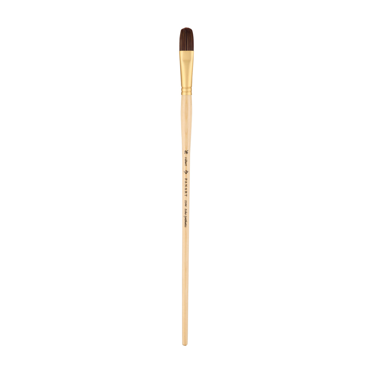 Panart Echo Synthetic Filbert Long Handle Brush Pack of 3 pcs (5544-16)