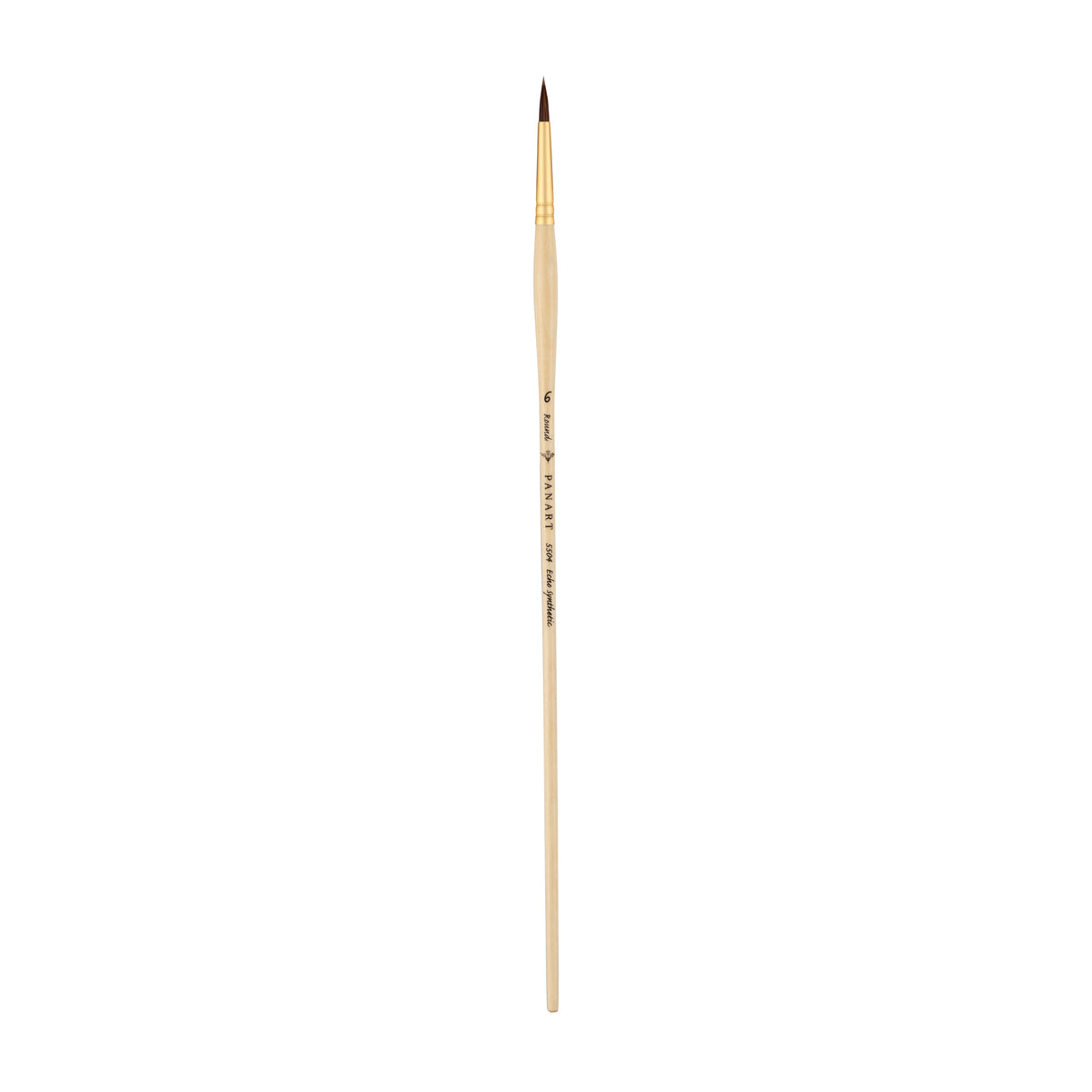 PANART ECHO SYNTHETIC ROUND LONG HANDLE BRUSH PACK OF 5 PCS (5504-6)