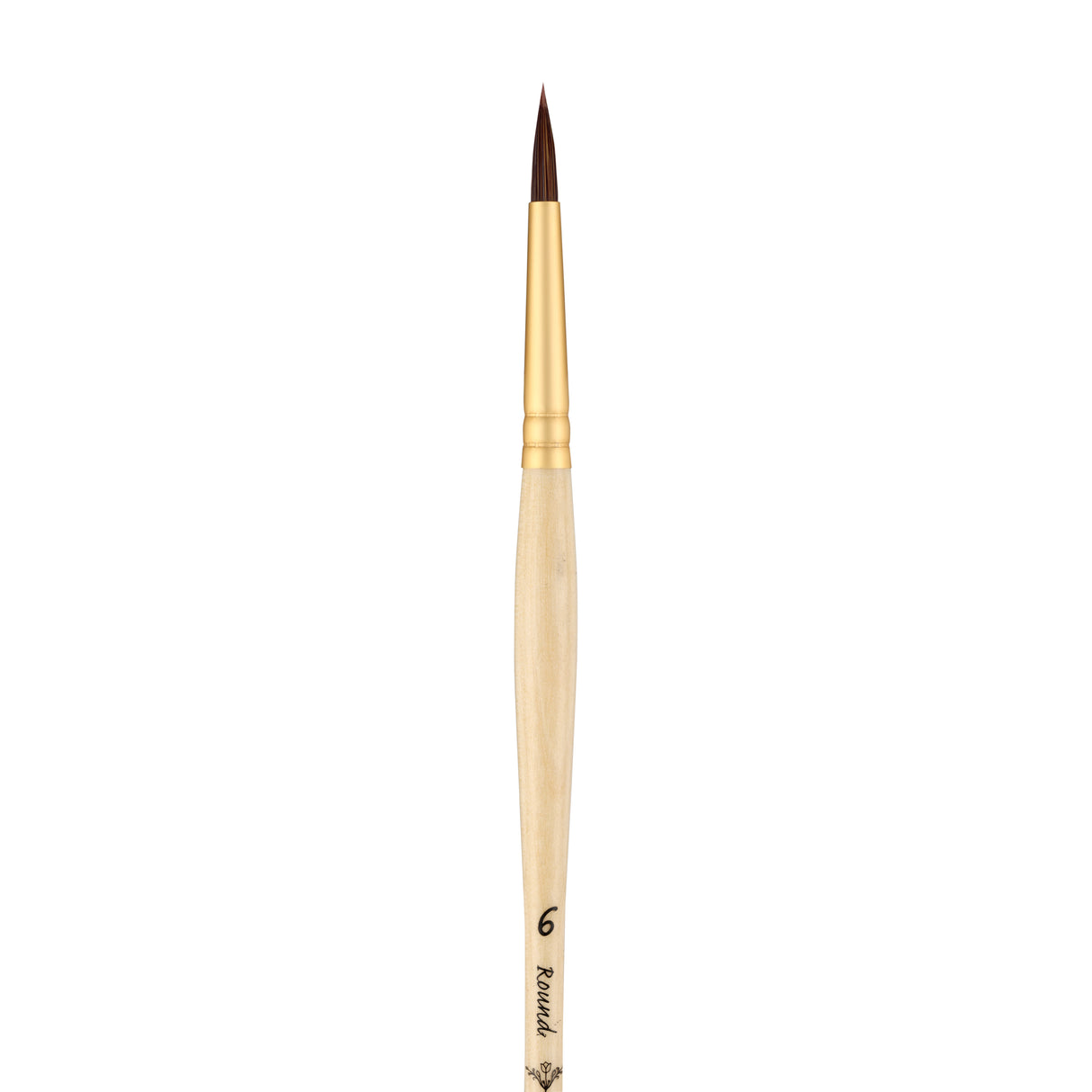 Panart Echo Synthetic Round Long Handle Brushes - 5504