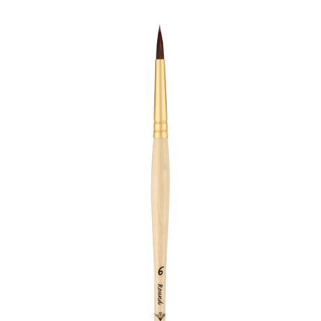 Panart Echo Synthetic Round Long Handle Brushes - 5504