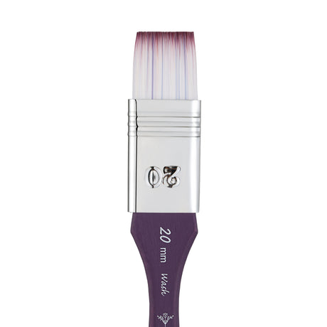 Panart Two Tone Synthetic Short Handle Wash Brushes - 6721