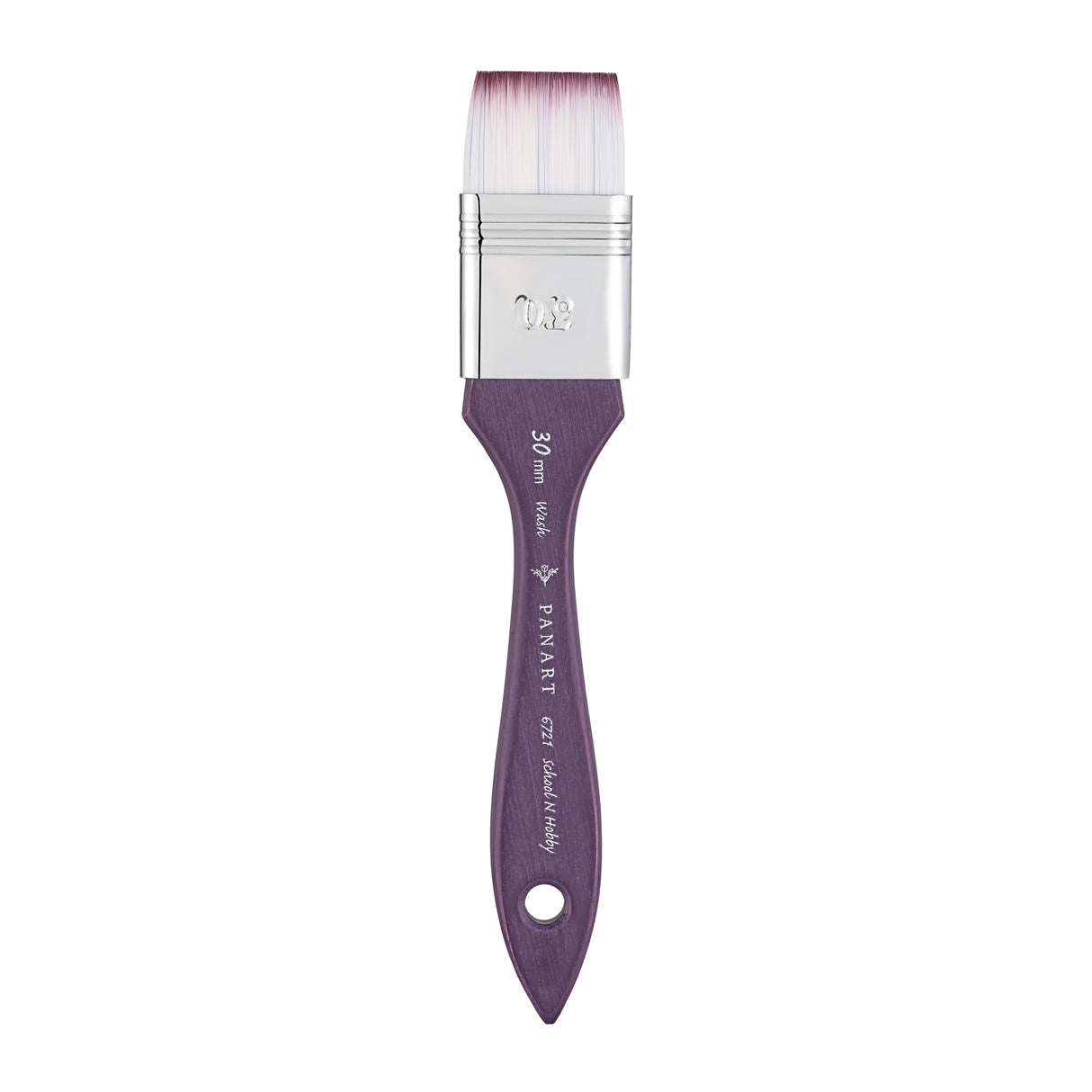 Panart Two Tone Synthetic Short Handle Wash Brushes - 6721