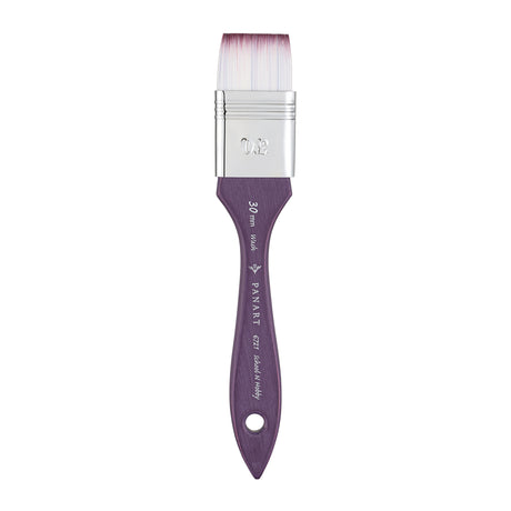 Panart Two Tone Synthetic Short Handle Wash Brushes - 6721