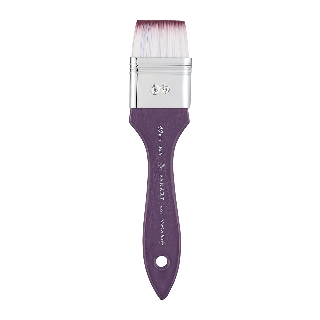 Panart Two Tone Synthetic Short Handle Wash Brushes - 6721