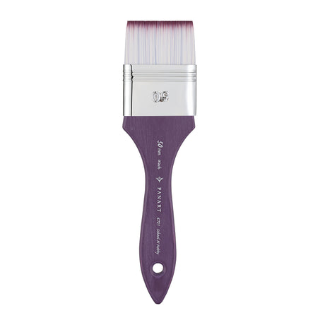 Panart Two Tone Synthetic Short Handle Wash Brushes - 6721