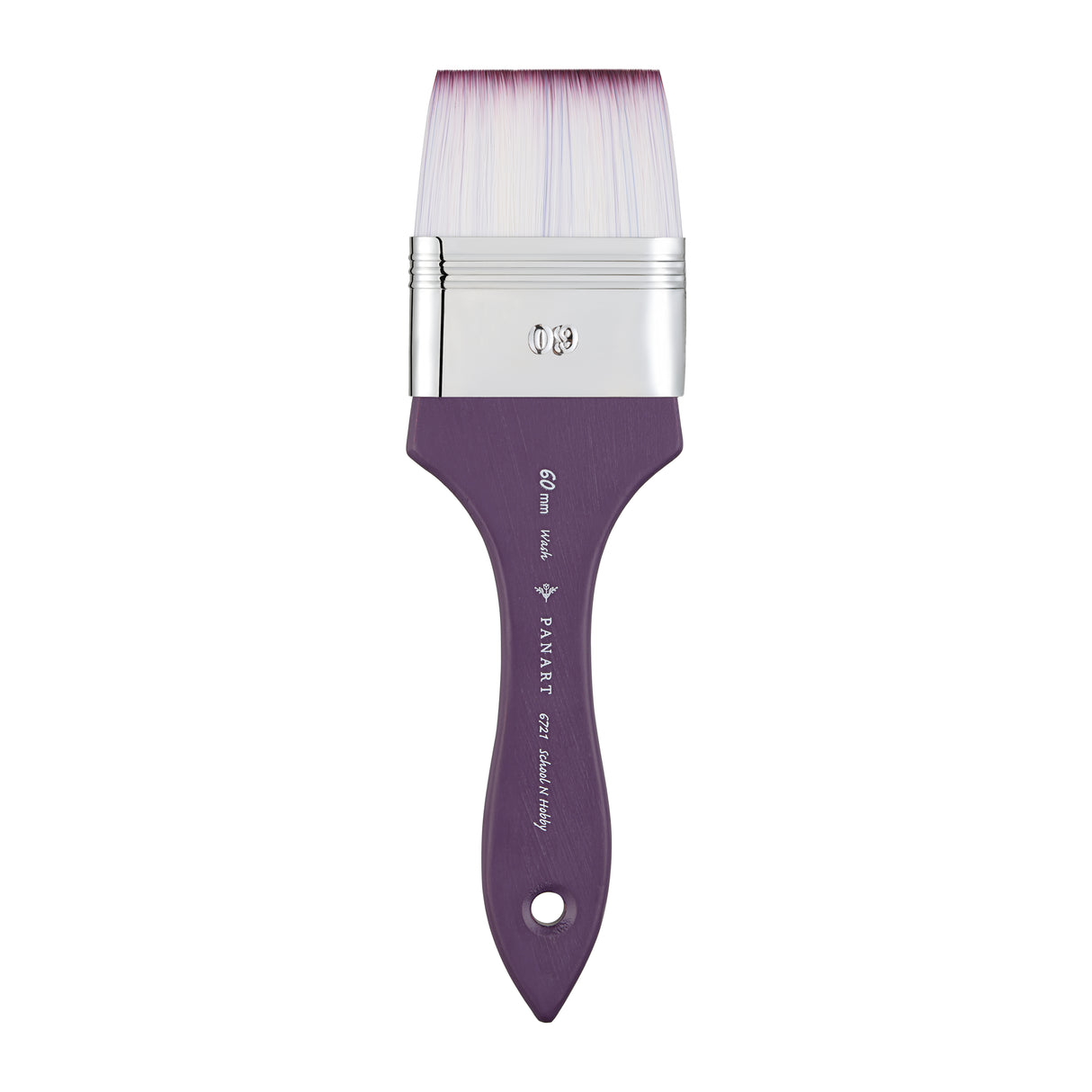 Panart Two Tone Synthetic Short Handle Wash Brushes - 6721