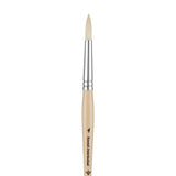 Panart White Bristle Round Paint Brush Long Handle – 201