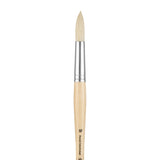 Panart White Bristle Round Paint Brush Long Handle – 201