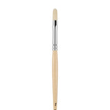 Panart White Bristle Long Handle Filbert Brushes - 221