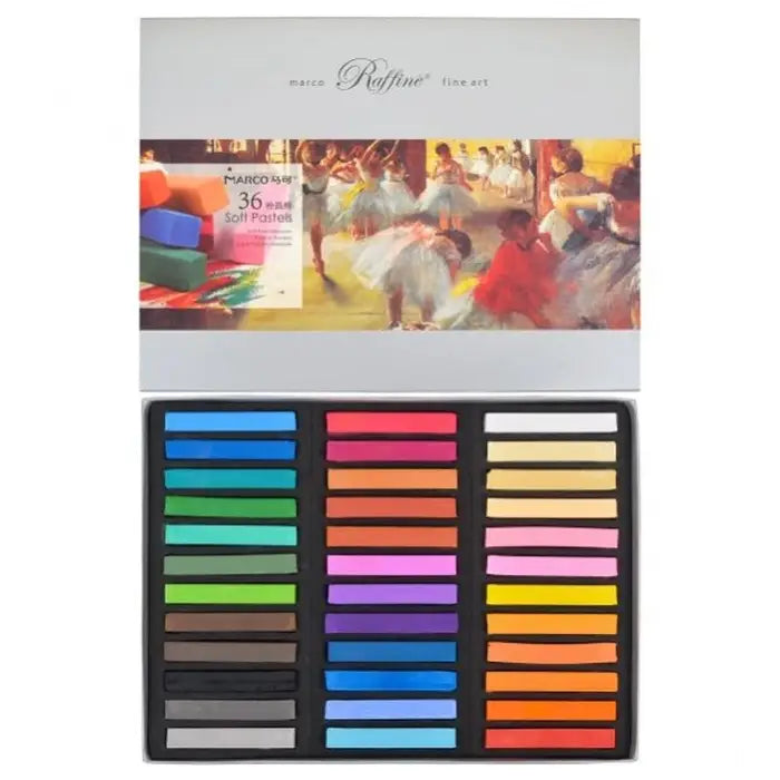MACRO RAFFINE SOFT PASTELS 36CLR